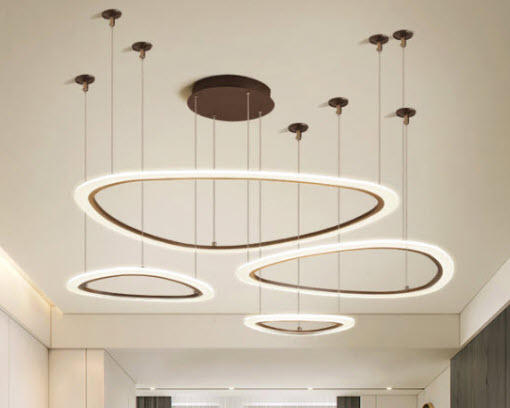 Đèn thả trần đèn treo trần vòng led Youerte YE9912