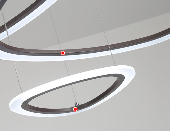 Đèn thả trần đèn treo trần vòng led Youerte YE9912