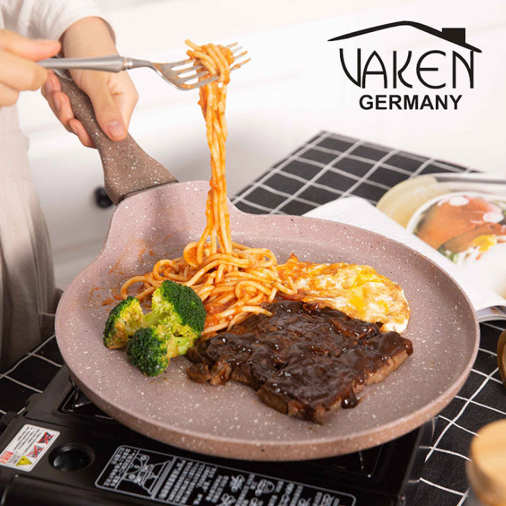 Chảo vân đá chống dính 20-24cm UAKEEN VK154