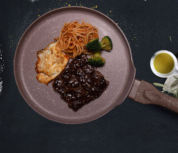 Chảo vân đá chống dính 20-24cm UAKEEN VK154