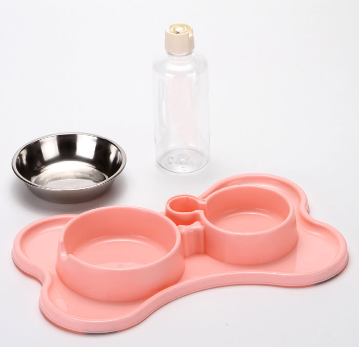 Khay đựng thức ăn nước uống cho chó mèo LeShang LS024.