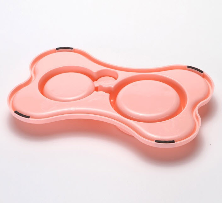 Khay đựng thức ăn nước uống cho chó mèo LeShang LS024.