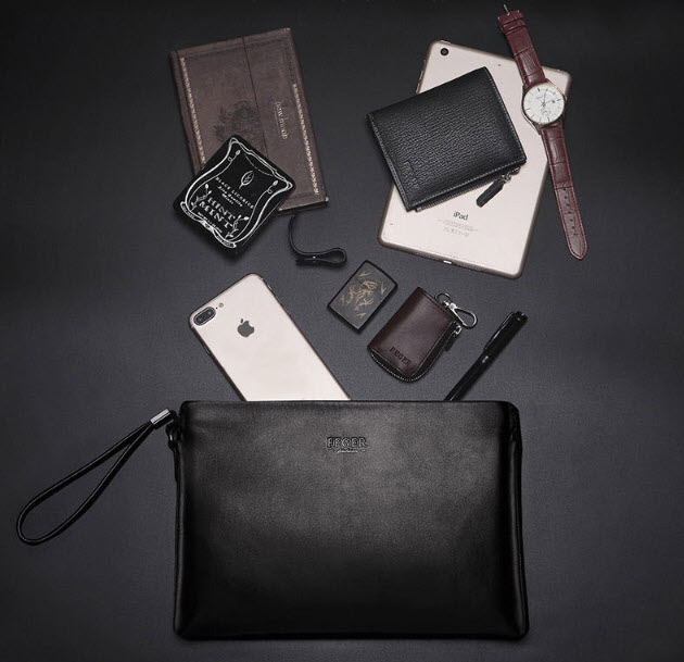 Bóp ví nam cầm tay men wallet Feger FG6028A