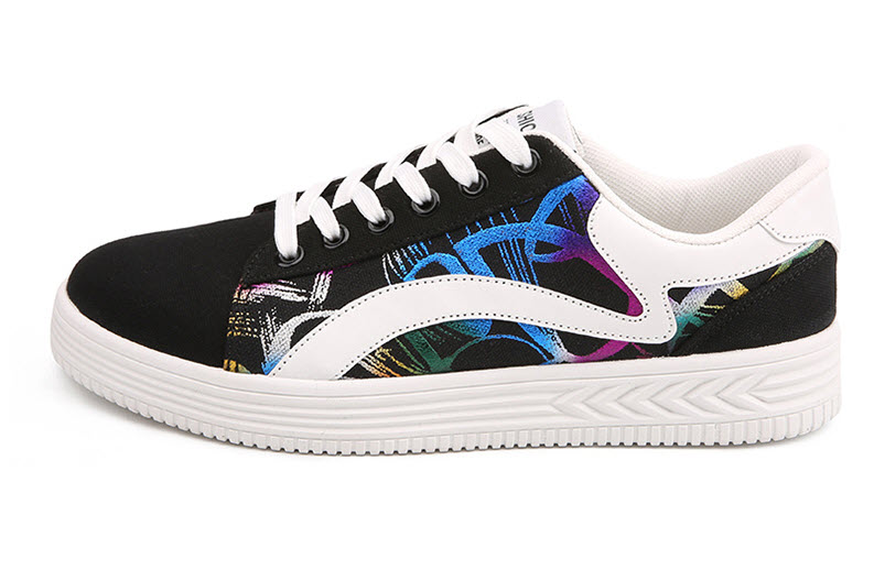 Giày sneaker nam nữ vải in họa tiết Mr.Insist MI5902