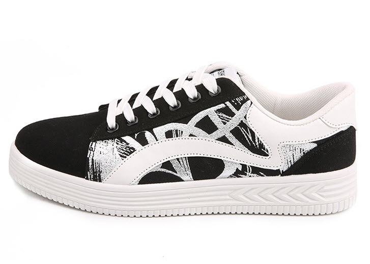 Giày sneaker nam nữ vải in họa tiết Mr.Insist MI5902