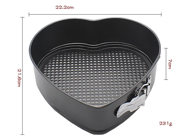 Khuôn nướng bánh bộ 3 thép carbon chống dính ShengKun SK3207
