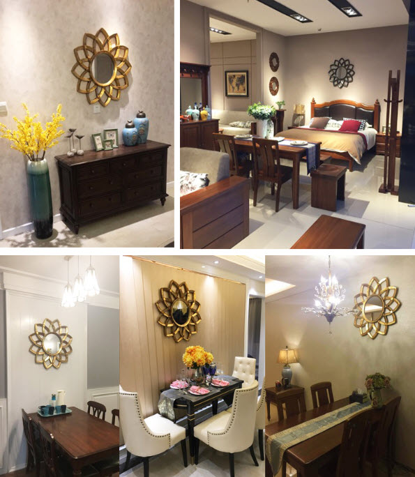 Gương treo tường trang trí Fansen OY209