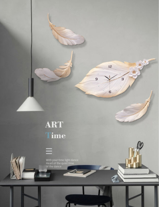 Đồng hồ treo tường 3D trang trí ArtTime ZB19014