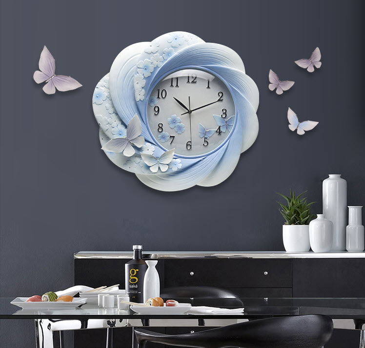 Đồng hồ treo tường bông hoa 3D ArtTime ZB0027B