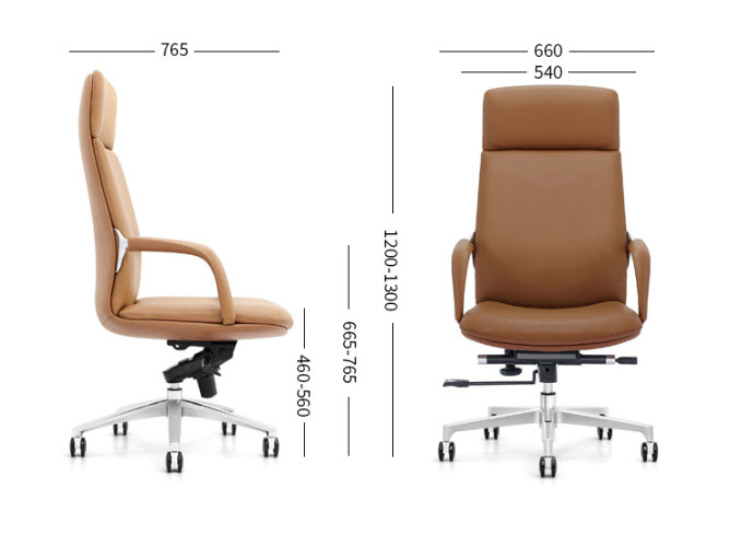 Ghế văn phòng da bò Winner YS1813