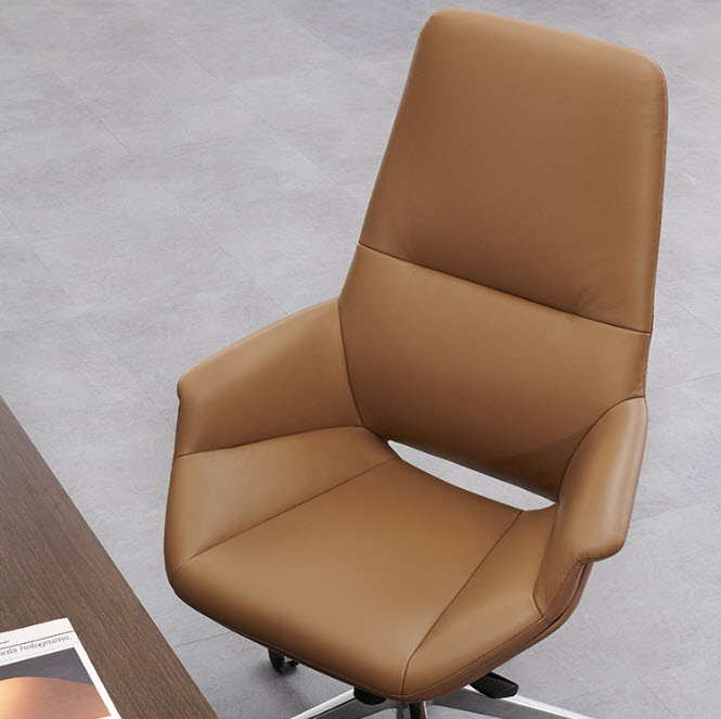 Ghế văn phòng da bò Winner YS1811