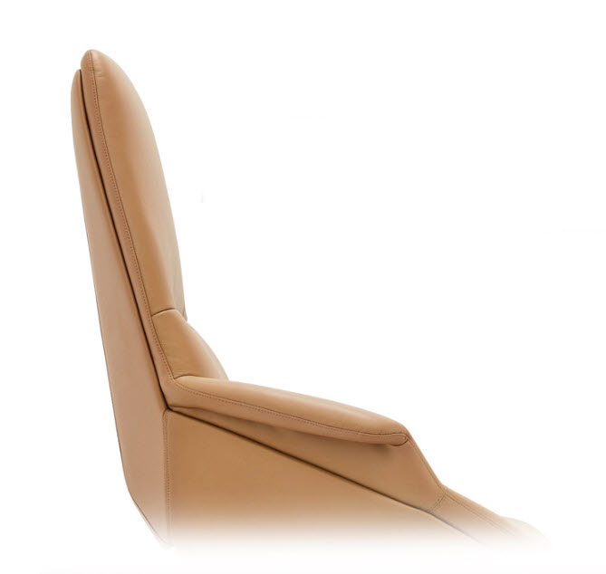 Ghế văn phòng da bò Winner YS1811