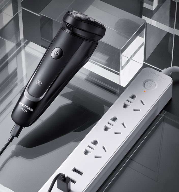 Máy cạo râu 3 lưỡi Flyco FS319