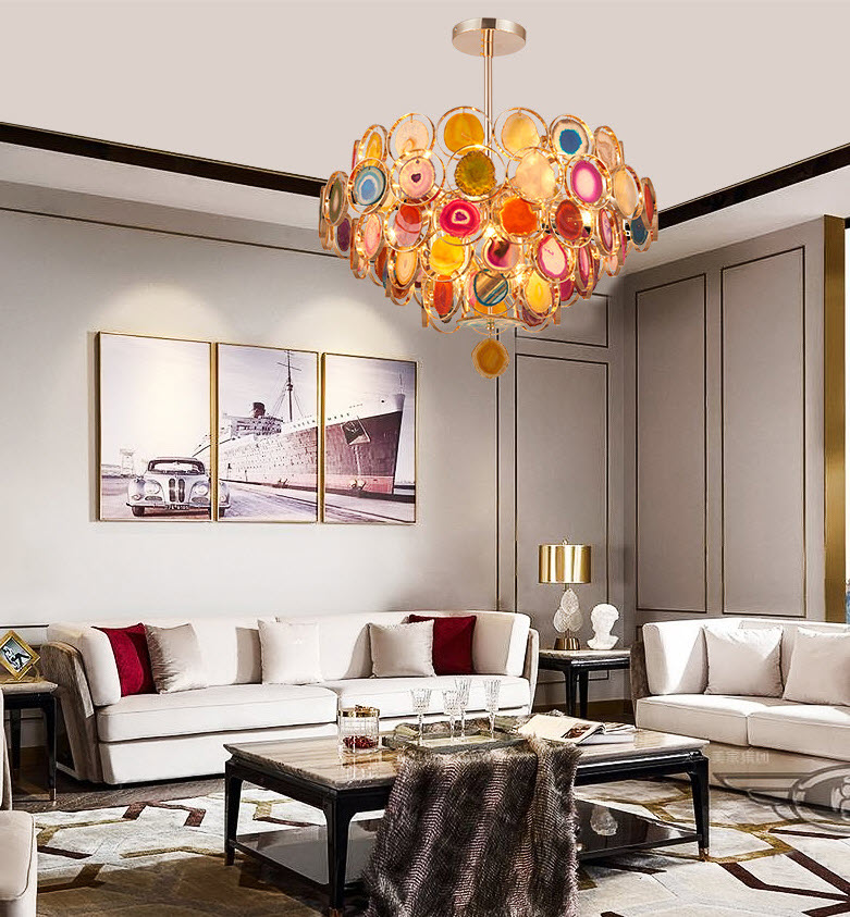 Đèn thả trần treo trần Juhuashi GH2139