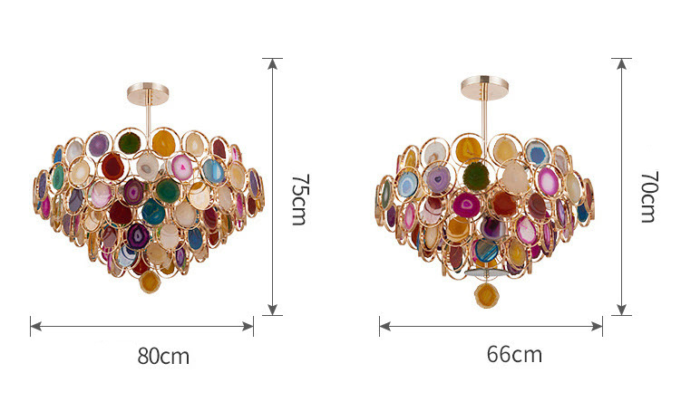 Đèn thả trần treo trần Juhuashi GH2139