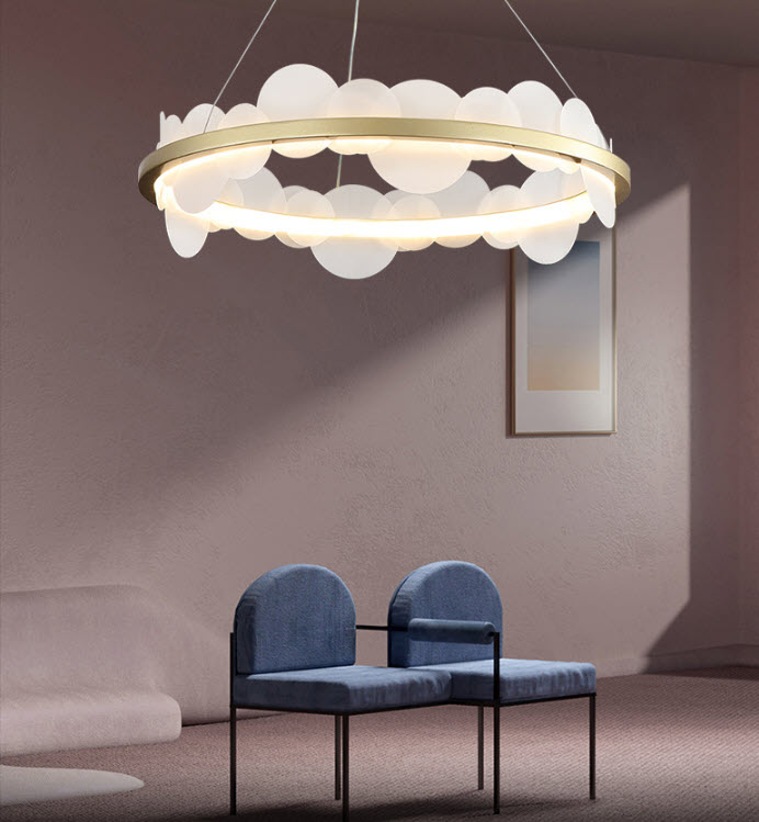 Đèn thả trần treo trần Juhuashi HY2144