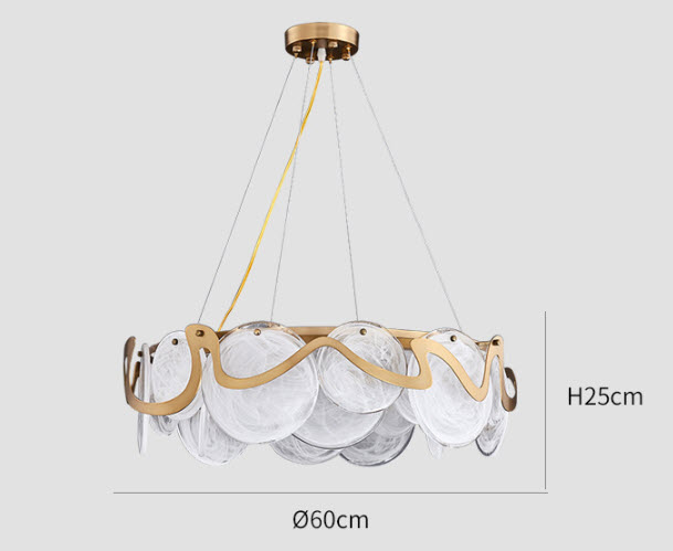 Đèn thả trần đèn trần Juhuashi HY2189