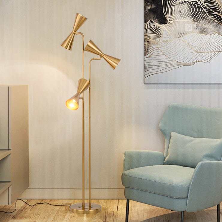 Đèn đứng đèn sàn 3 nhánh Outernlux OTL001