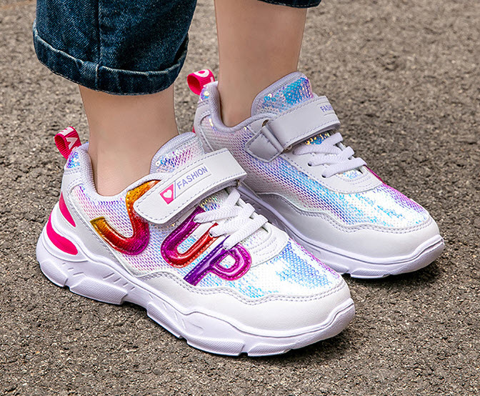 Giày sneaker cho bé gái Juvenile XWA01