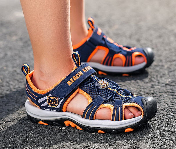 Giày sandal bít đầu bé trai Public PK0505