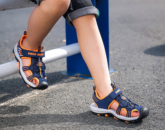 Giày sandal bít đầu bé trai Public PK0505