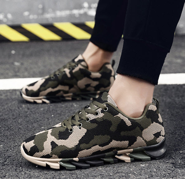 Giày sneaker bé trai Army QTX1731