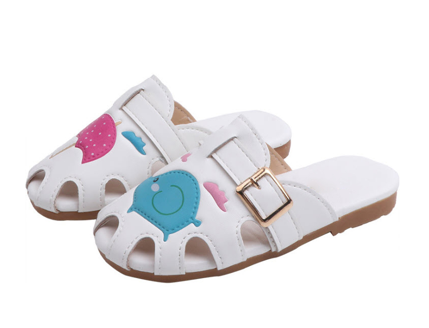 Dép bít đầu bé gái 17 - 22cm Yiwu YW2705