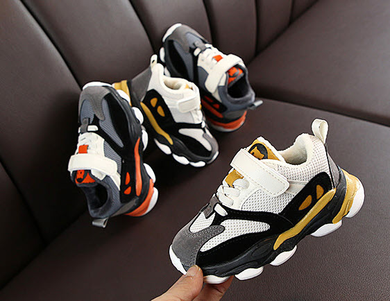 Giày sneaker bé trai 16 - 22cm Yiwu YW6989