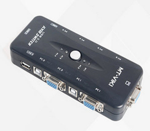 Bộ chuyển kết nối 4 PC ra 1 màn hình Viki MT401UK