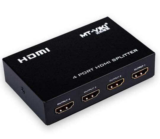 Hộp chia 1 PC ra 4 màn hình chuẩn HDMI Viki SP104M