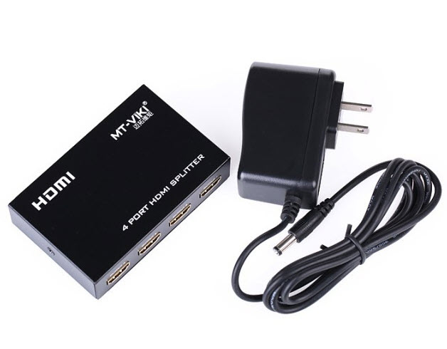Hộp chia 1 PC ra 4 màn hình chuẩn HDMI Viki SP104M