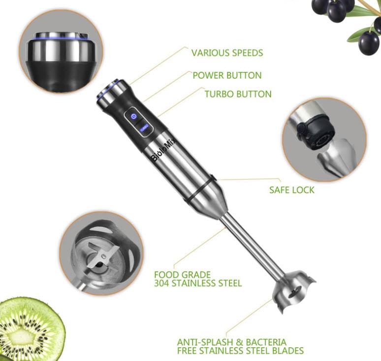 Máy xay sinh tố cầm tay BioloMix BHB1100