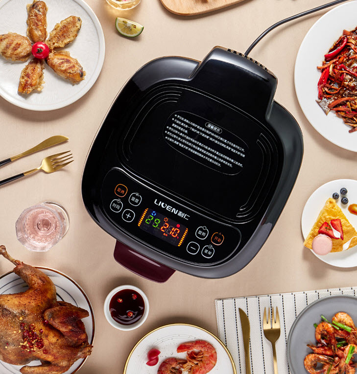 Nồi chiên không dầu 8L Liven KZD8000B