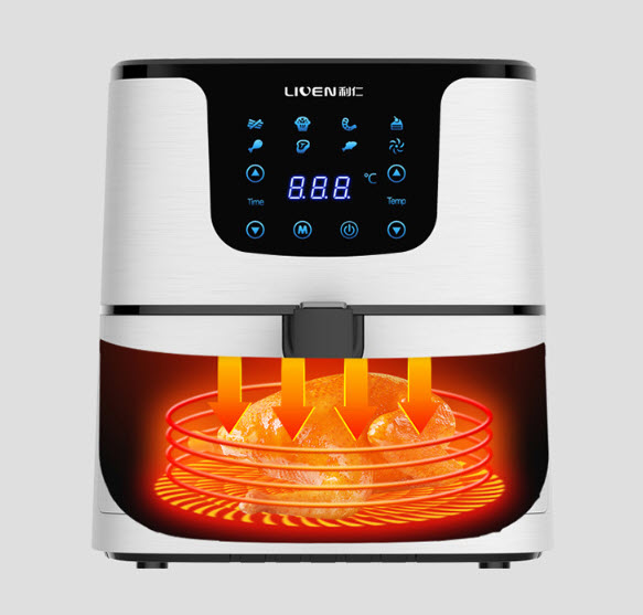 Nồi chiên không dầu 5L5 Liven D5501