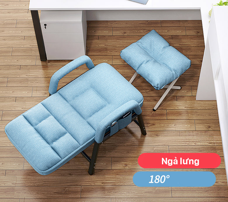 Ghế sofa kèm gác chân Wubao WQBB2