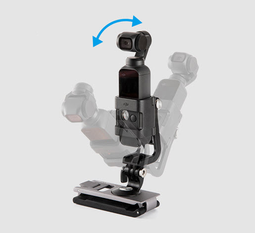 Giá gắn osmo pocket camera kẹp balo PgyTech P18C019