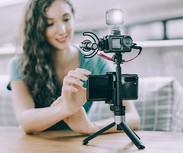 Gậy selfie Osmo Pocket camera PgyTech PGM118