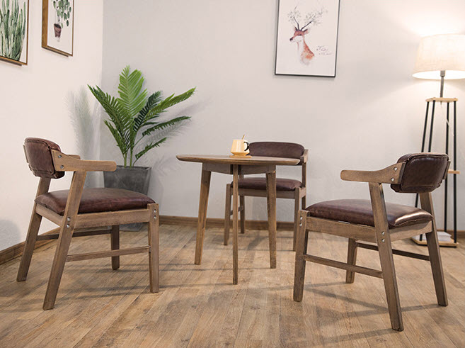 Ghế đơn khung gỗ lưng nệm PrivateNest PN5022