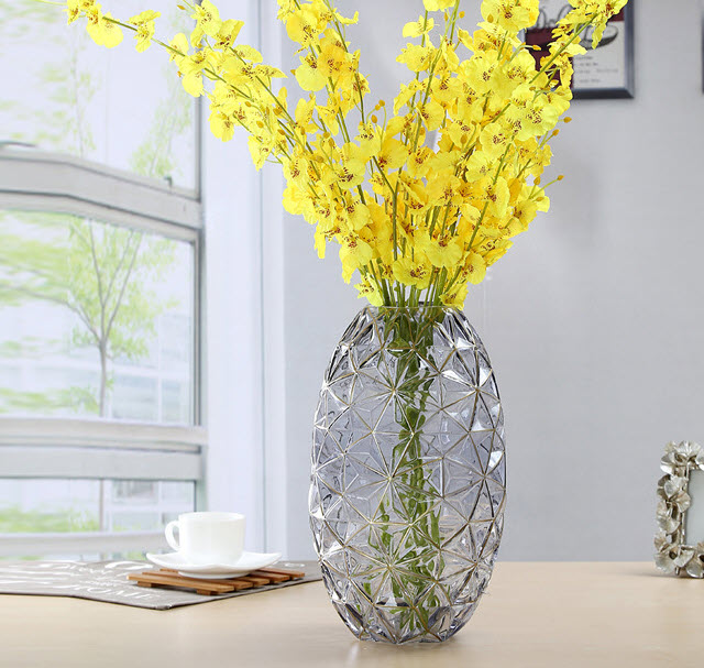 Bình bông thủy tinh 36cm Wenxi WX2034