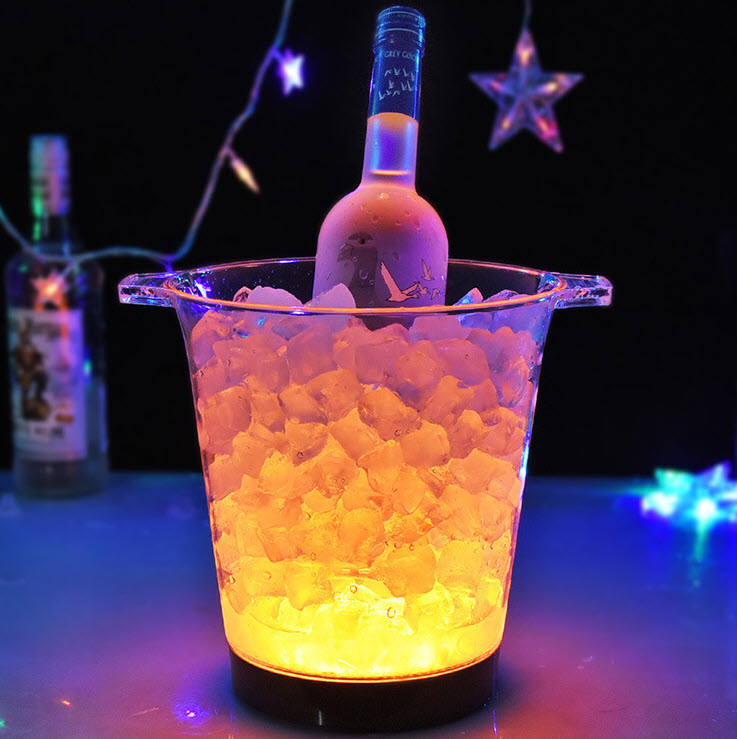 Xô đá đèn led acrylic 5L Comfort CF304F