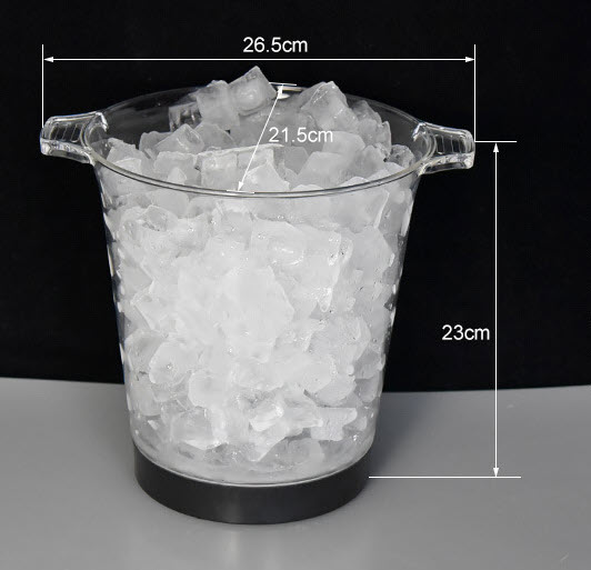 Xô đá đèn led acrylic 5L Comfort CF304F
