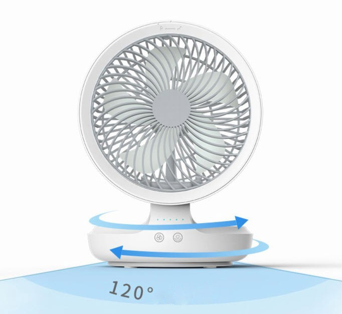 Quạt bàn di động dùng pin SmartFrog E808