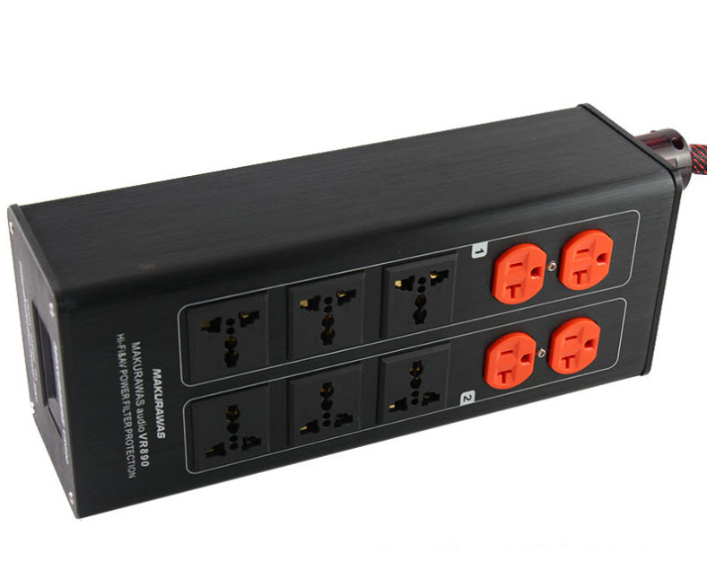 Hộp cấp nguồn âm thanh 15A Makurawas VR890