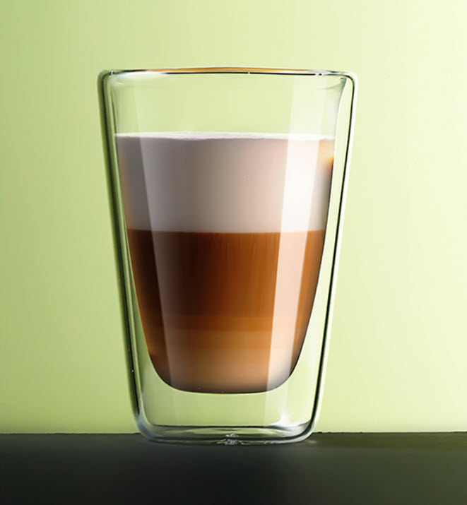 Ly uống cafe thủy tinh cách nhiệt Duoter DT266492