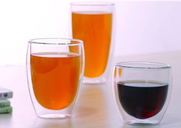 Ly thủy tinh cách nhiệt 2 lớp OEM58