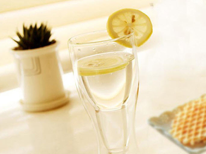 Ly thủy tinh cách nhiệt 2 lớp OEM043