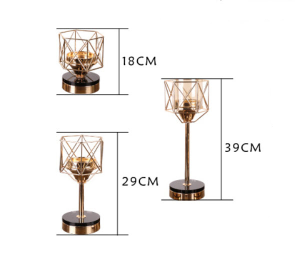 Chân nến để bàn trang trí Huajiang HJ3530