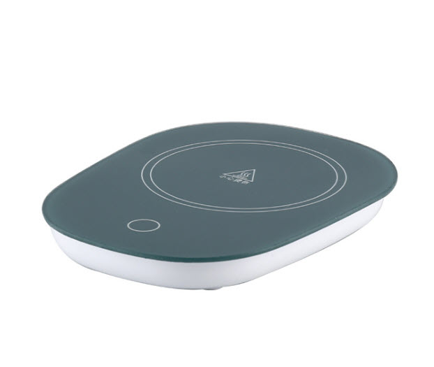 Ly sứ kèm mâm nhiệt hâm nóng Mikuri MB003