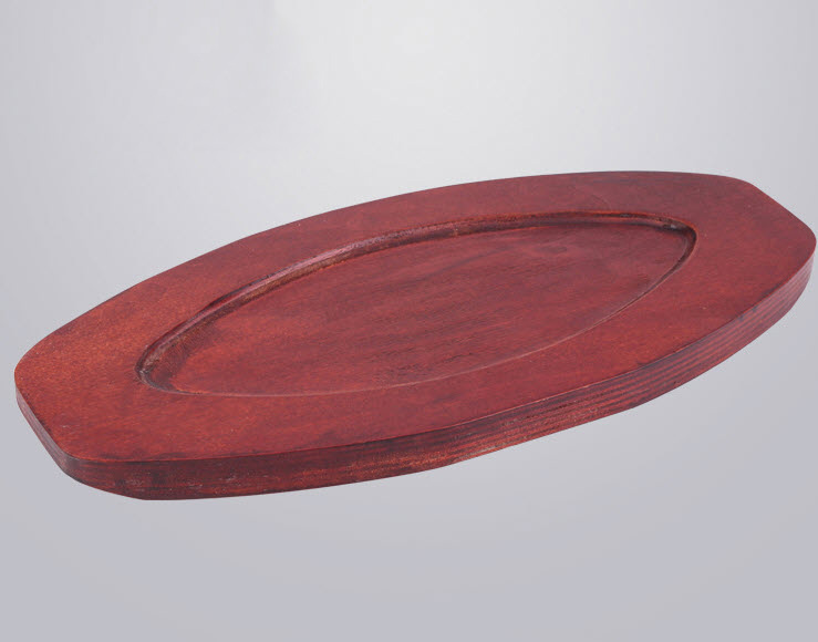 Chảo gang oval 35x16 chống dính Dubidu TP14HBY