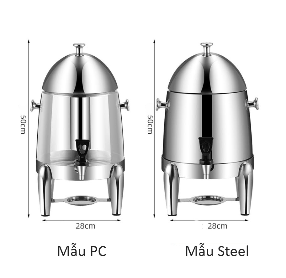 Bình hâm nóng trà cafe thức uống buffet 12L OEM YD001